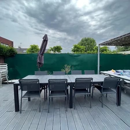 Villa Piscine Chauffee, Jacuzzi Et Sauna Mouscron